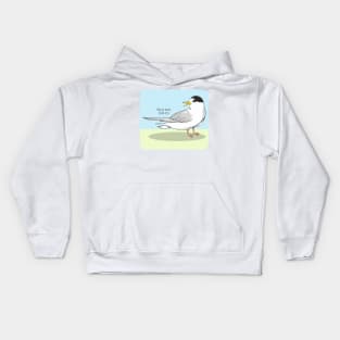 Fairy tern Tara iti Kids Hoodie